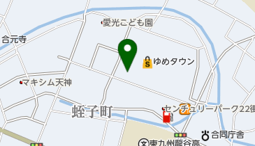 バースデイ ゆめタウン中津店の地図画像