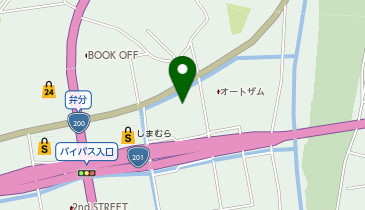 バースデイ 飯塚店の地図画像