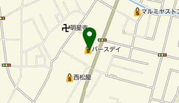 バースデイ 吉村店の地図画像