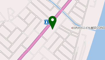 バースデイ 川内店の地図画像