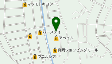 シャンブル 真岡店の地図画像
