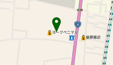 シャンブル ヨークタウン石橋店の地図画像