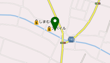 シャンブル 友部店の地図画像