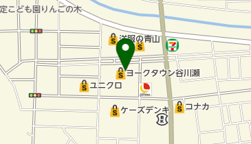 シャンブル 谷川瀬店の地図画像