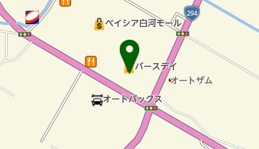 シャンブル 白河モール店の地図画像