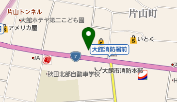 シャンブル 大館店の地図画像