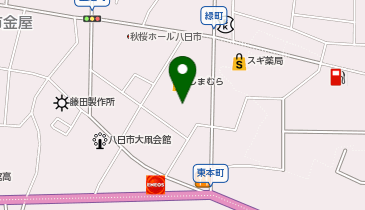 シャンブル 八日市店の地図画像