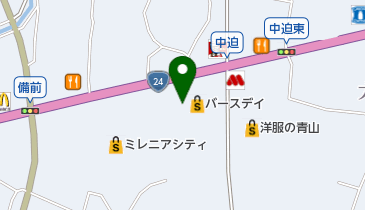 シャンブル 岩出店の地図画像