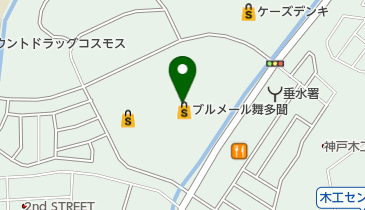 シャンブル ブルメール舞多聞店の地図画像