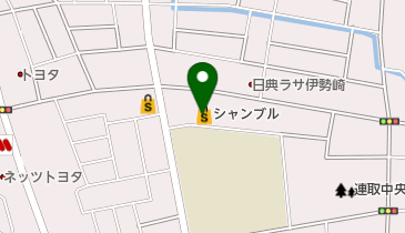 シャンブル 伊勢崎店の地図画像