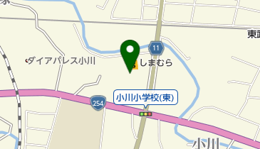シャンブル 小川店の地図画像