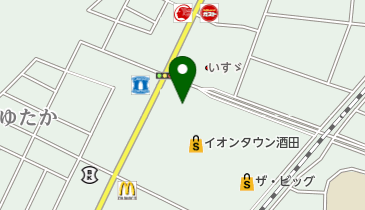 シャンブル イオンタウン酒田店の地図画像