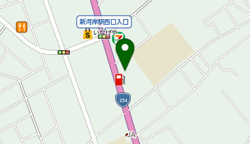 シャンブル 新河岸店の地図画像