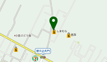 シャンブル 野火止店の地図画像