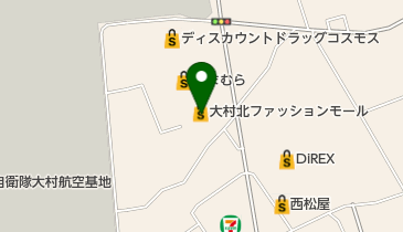 シャンブル 大村北店の地図画像