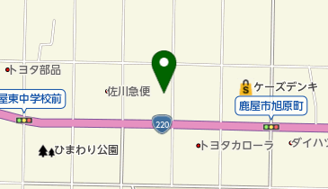 シャンブル 鹿屋店の地図画像