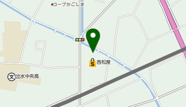 シャンブル 出水店の地図画像