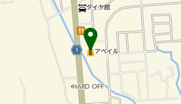 アベイル 鶴田店の地図画像