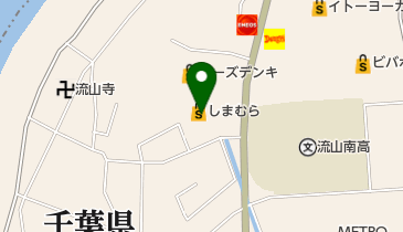 アベイル 流山店の地図画像