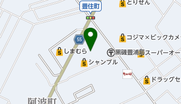 アベイル 黒磯店の地図画像