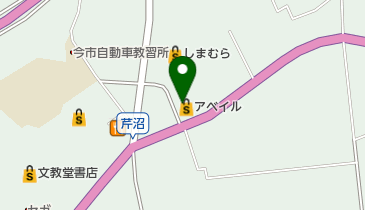 アベイル 今市店の地図画像