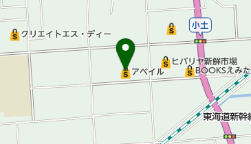 アベイル 焼津店の地図画像