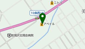 アベイル 岩見沢店の地図画像