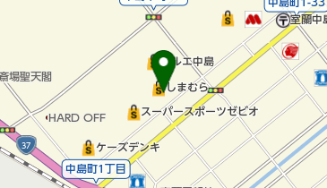 アベイル モルエ中島店の地図画像