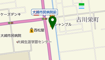 アベイル 古川店の地図画像
