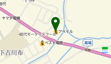 アベイル 能代店の地図画像