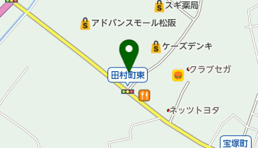 アベイル 松阪店の地図画像