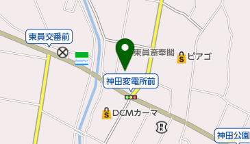 アベイル 東員店の地図画像