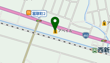 アベイル 西新発田店の地図画像