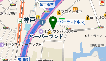 セガ神戸umieサウスモール ゲームセンター 周辺のしまむら Navitime