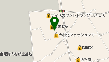 アベイル 大村北店の地図画像