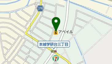 アベイル ひびきの店の地図画像