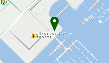 よこはま・かなざわ海の駅の地図画像