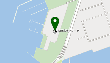おおさかほっこう海の駅の地図画像
