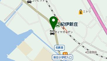 たなべ・うちのうら海の駅の地図画像