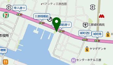 みはら海の駅の地図画像