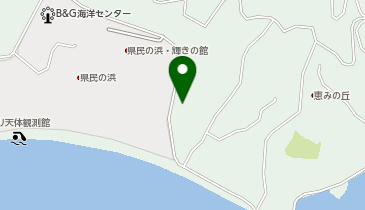 かまがり海の駅の地図画像