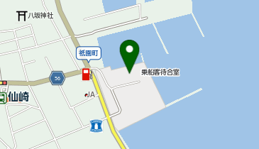 センザキッチン海の駅の地図画像