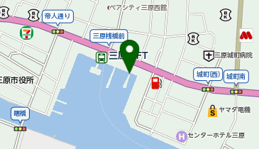 みはら海の駅の地図画像