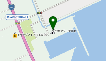 さかいみなと海の駅の地図画像