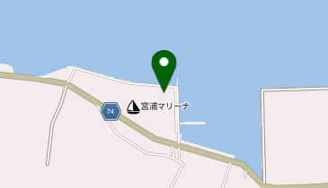 おかやま海の駅の地図画像