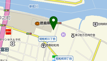 あわ・けんちょぴあ海の駅の地図画像