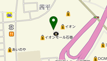 ジュージヤカルチャーセンター イオンモール石巻店の地図画像