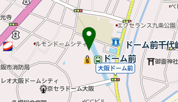 ベル ルミエール イオンモール大阪ドームシティ店の地図画像