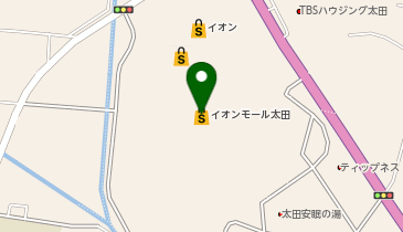 JTB イオンモール太田店の地図画像