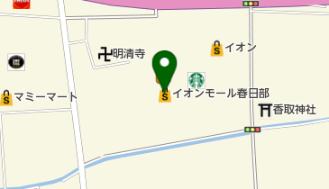 おかしのまちおか イオンモール春日部店の地図画像
